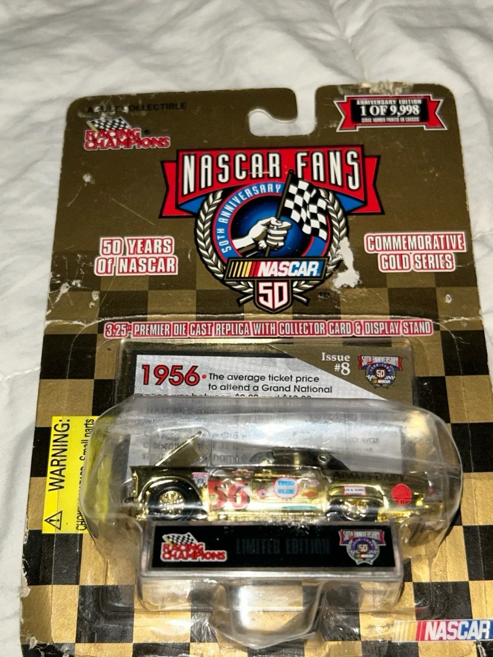 Racing Champions 1998, Nascar 50th Anniversary, Gold Series, Issue #8